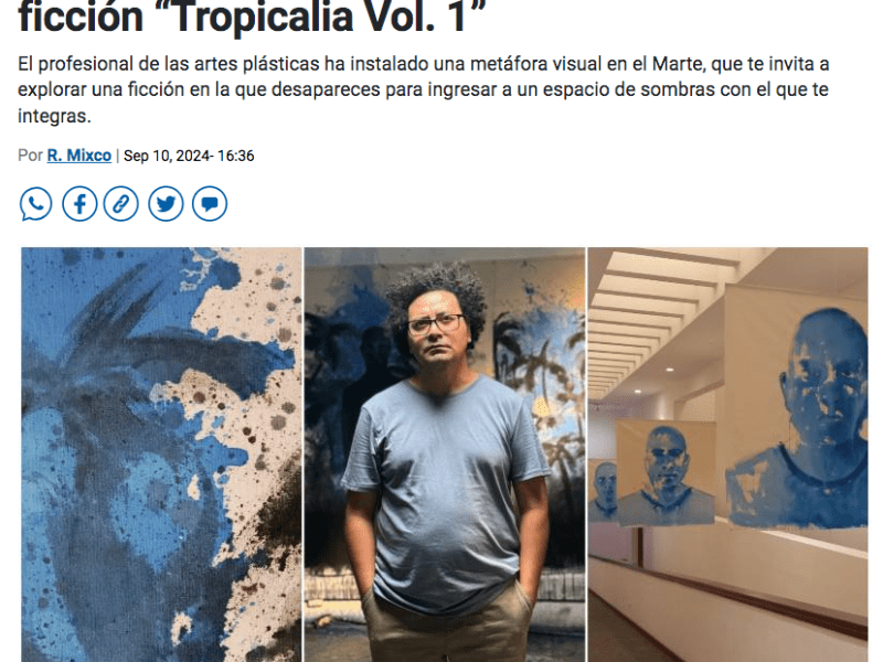 Antonio Romero te hace protagonista de su ficción “Tropicalia Vol.&nbsp;1”